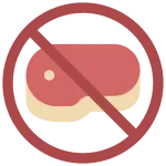 Avoid Meat SVG Icon
